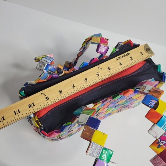 One of a kind Candy Wrapper Statement Bag O/S - Picture 14 of 16